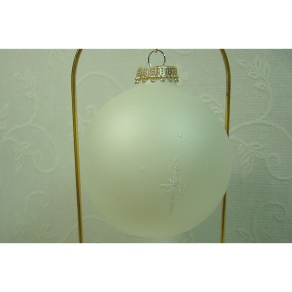 HANDPAINTED ORNAMENT BY TERESA THIBAULT-BALLERINA DAUGHTER-HEART GIFTS - Picture 4 of 5